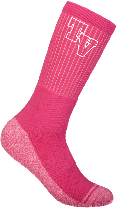 TV Pink Out Socks